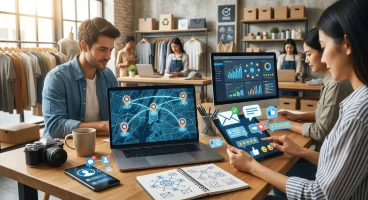 Communication multicanale d'une chaîne de magasins : plateformes 2026